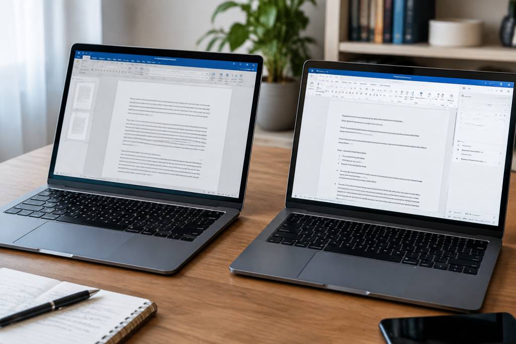Deux logiciels de traitement de texte : lequel choisir selon vos besoins ?